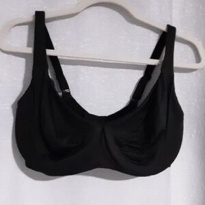 Cacique Classic Black Bra Size 38F.